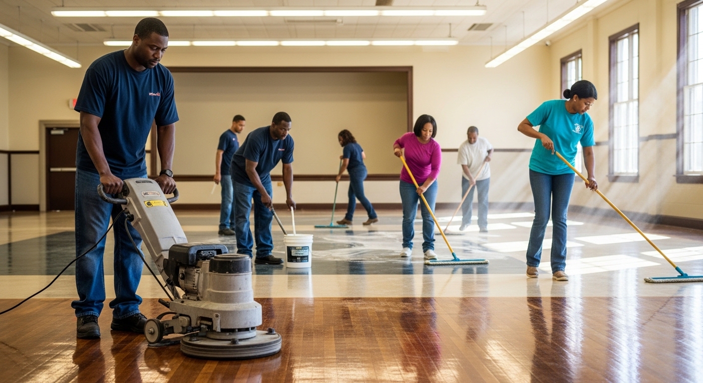 Floor Waxing Icon